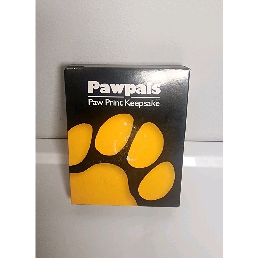 PawPals Paw Print Keepsake Kit Pet Memorial Non-Toxic Impression Mold New